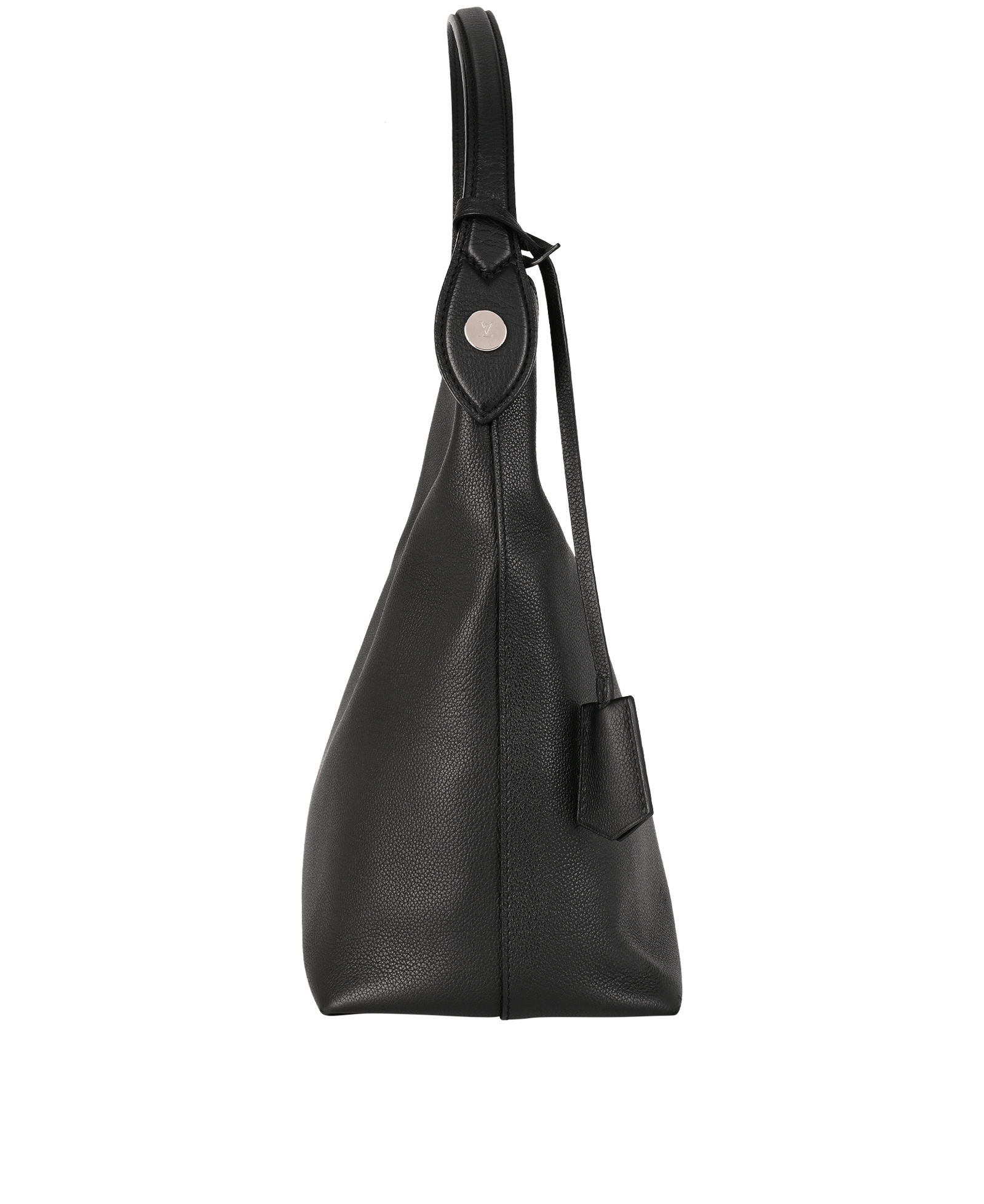 Lockme Hobo, &pound;1,200, Handbags, Black, Leather, Side view